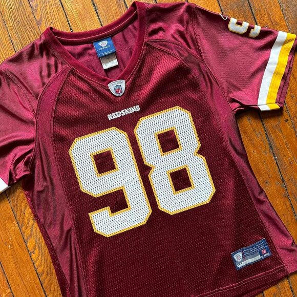 Vintage Y2K NFL On Field Washington Brian Orakpo 98 Football Jersey Women Medium - Picture 1 of 8
